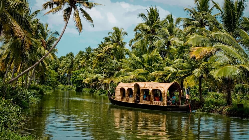 Kerala backwaters business hub